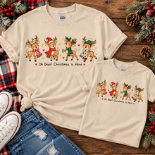 Load image into Gallery viewer, Oh Deer Christmas is Here Graphic Apparel