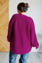 Load image into Gallery viewer, Maybe Monday Cardigan in Berry