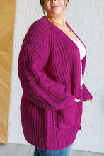 Load image into Gallery viewer, Maybe Monday Cardigan in Berry