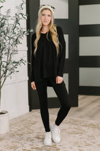 Load image into Gallery viewer, Next to Nothing Top and Bottom Set in Black