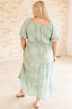 Load image into Gallery viewer, Power of the Babe Tiered Balloon Sleeve Dress