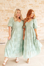 Load image into Gallery viewer, Power of the Babe Tiered Balloon Sleeve Dress