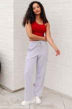 Load image into Gallery viewer, Run, Don't Walk Cargo Sweatpants in Grey