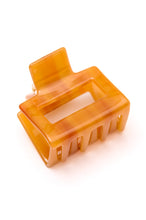 Load image into Gallery viewer, Small Square Claw Clip Set of 3