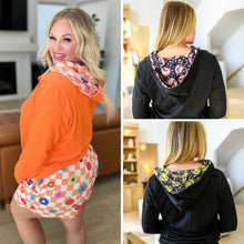 Load image into Gallery viewer, PREORDER: Audre Half Zip Hoodie in Three Prints