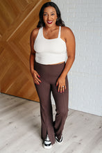 Load image into Gallery viewer, Stamina Stride Flare Leggings in Espresso