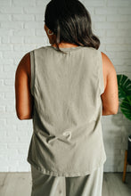 Load image into Gallery viewer, Taking It Easy Tank and Pants Set in Palm Forest