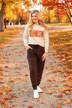 Load image into Gallery viewer, Ready to Ship | The Brinley - Brown Fleece Joggers