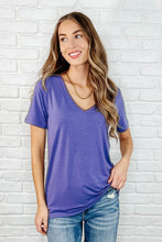 Load image into Gallery viewer, The Every Outfit Basic V-Neck Top in Marlin