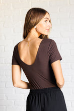 Load image into Gallery viewer, They're Not Like Us Square Neck Bodysuit in Espresso