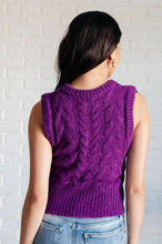 Load image into Gallery viewer, What's On Your Mind Cable Knit Vest