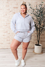 Load image into Gallery viewer, We're Only Getting Better Drawstring Shorts in Grey