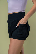 Load image into Gallery viewer, White Birch Full Size High Waisted Knit Shorts