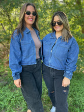 Load image into Gallery viewer, PREORDER: Oversized Pocket Denim Jacket