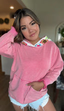 Load image into Gallery viewer, PREORDER: Sia Acid Wash Crochet Hoodie