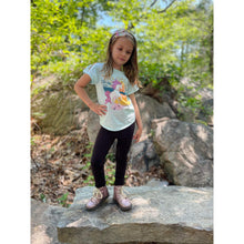 Load image into Gallery viewer, Julia Rose kids luxe leggings capris and biker shorts, Kids wearing Julia Rose luxe leggings