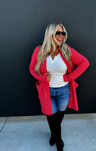 Load image into Gallery viewer, PREORDER: Winter Reese Ribbed Cardigan in Three Colors