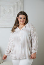 Load image into Gallery viewer, High Standards Striped Button Down