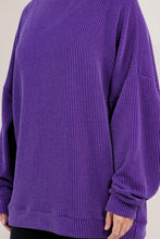 Load image into Gallery viewer, PREORDER: Ribbed Pullover in Four Colors