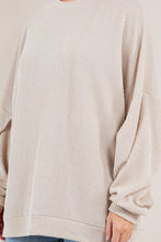 Load image into Gallery viewer, PREORDER: Ribbed Pullover in Four Colors