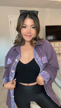 Load image into Gallery viewer, PREORDER: Bella Sequin Suede Shacket In Two Colors