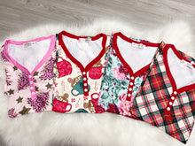 Load image into Gallery viewer, PREORDER: The Comfiest Sleep Dress in Winter Prints