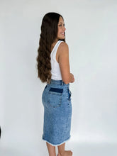Load image into Gallery viewer, PREORDER: Riviera Denim Skirt
