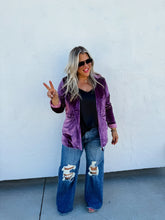 Load image into Gallery viewer, PREORDER: Nyx Velvet Blazer in Four Colors