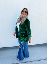 Load image into Gallery viewer, PREORDER: Nyx Velvet Blazer in Four Colors