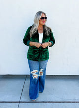 Load image into Gallery viewer, PREORDER: Nyx Velvet Blazer in Four Colors