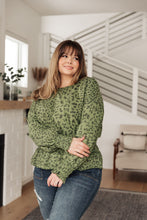 Load image into Gallery viewer, Ariana Printed Top in Olive