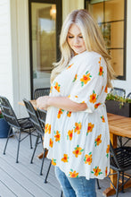 Load image into Gallery viewer, Blissed Out Button Up Babydoll Tunic