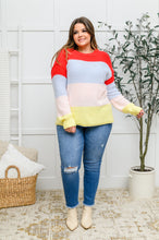 Load image into Gallery viewer, Bright Striped Knit Sweater