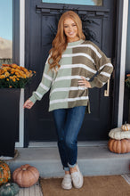 Load image into Gallery viewer, Can't Decide Color Block Striped Sweater
