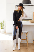 Load image into Gallery viewer, Can't Touch This Sparkle Color Blocked Sweater