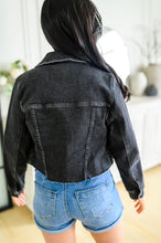 Load image into Gallery viewer, Charlie Cropped Denim Jacket