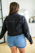 Load image into Gallery viewer, Charlie Cropped Denim Jacket
