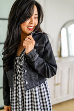 Load image into Gallery viewer, Charlie Cropped Denim Jacket