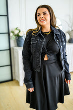 Load image into Gallery viewer, Charlie Cropped Denim Jacket