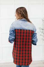 Load image into Gallery viewer, Checkered Denim Patch Shirt