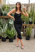 Load image into Gallery viewer, Classy Gal Black Dress
