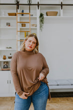 Load image into Gallery viewer, Comfort First Cowl Neck Hi-Low Long Sleeve