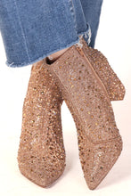 Load image into Gallery viewer, PREORDER: Made for Sparkling Rhinestone Booties