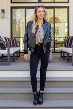 Load image into Gallery viewer, Countless Memories Split Neckline Dot Print Top