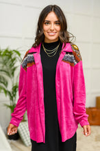 Load image into Gallery viewer, Cozy Cabin Days Sweater in Magenta