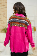 Load image into Gallery viewer, Cozy Cabin Days Sweater in Magenta
