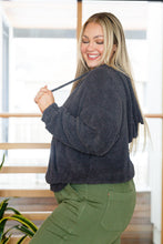 Load image into Gallery viewer, Cozy Does It Hoodie in Charcoal