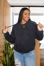 Load image into Gallery viewer, Cozy Does It Hoodie in Charcoal