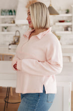 Load image into Gallery viewer, Cozy Moment 1/2 Zip Pullover in Blush