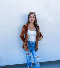 Load image into Gallery viewer, PREORDER: Nyx Velvet Blazer in Four Colors
